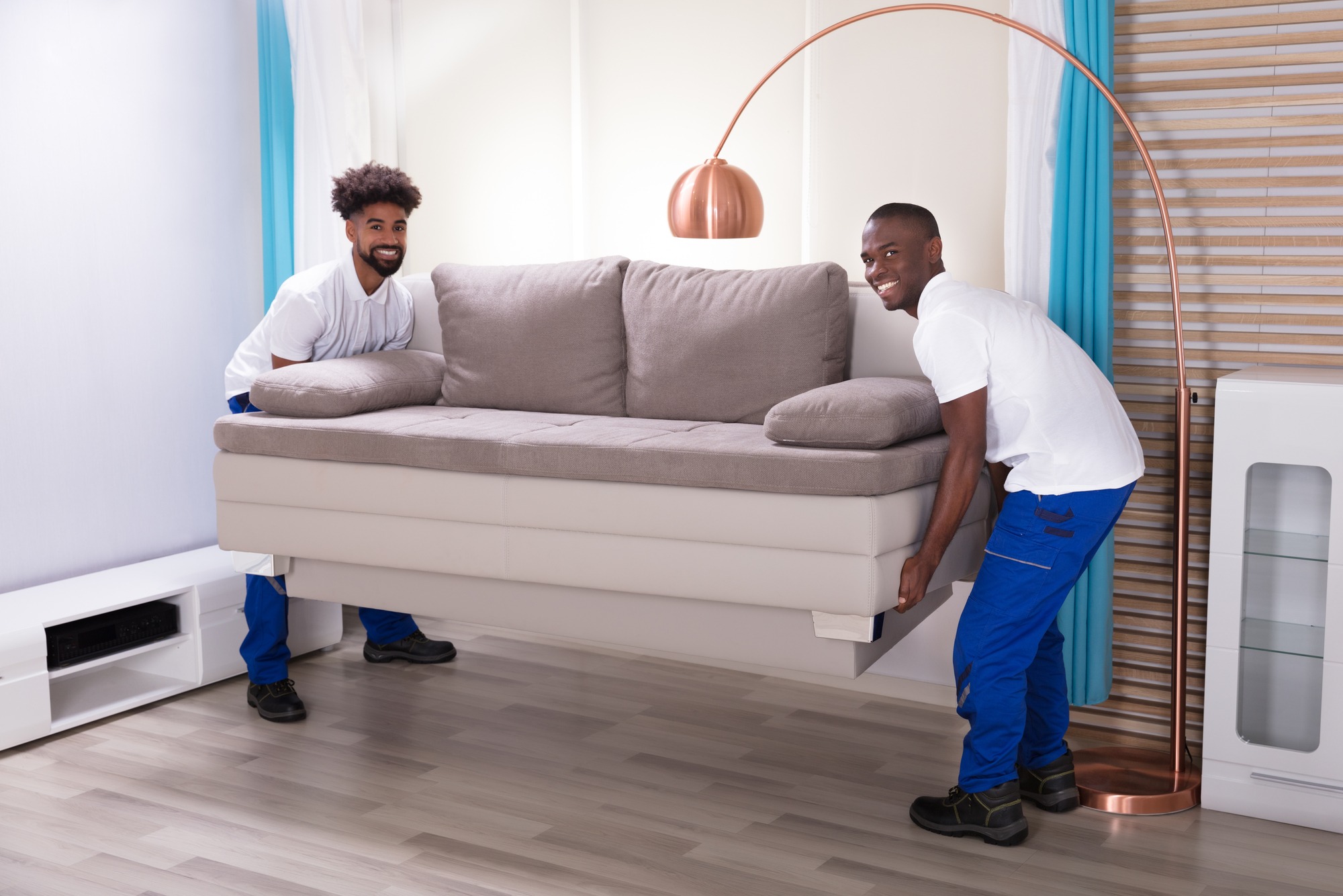 Two young male movers